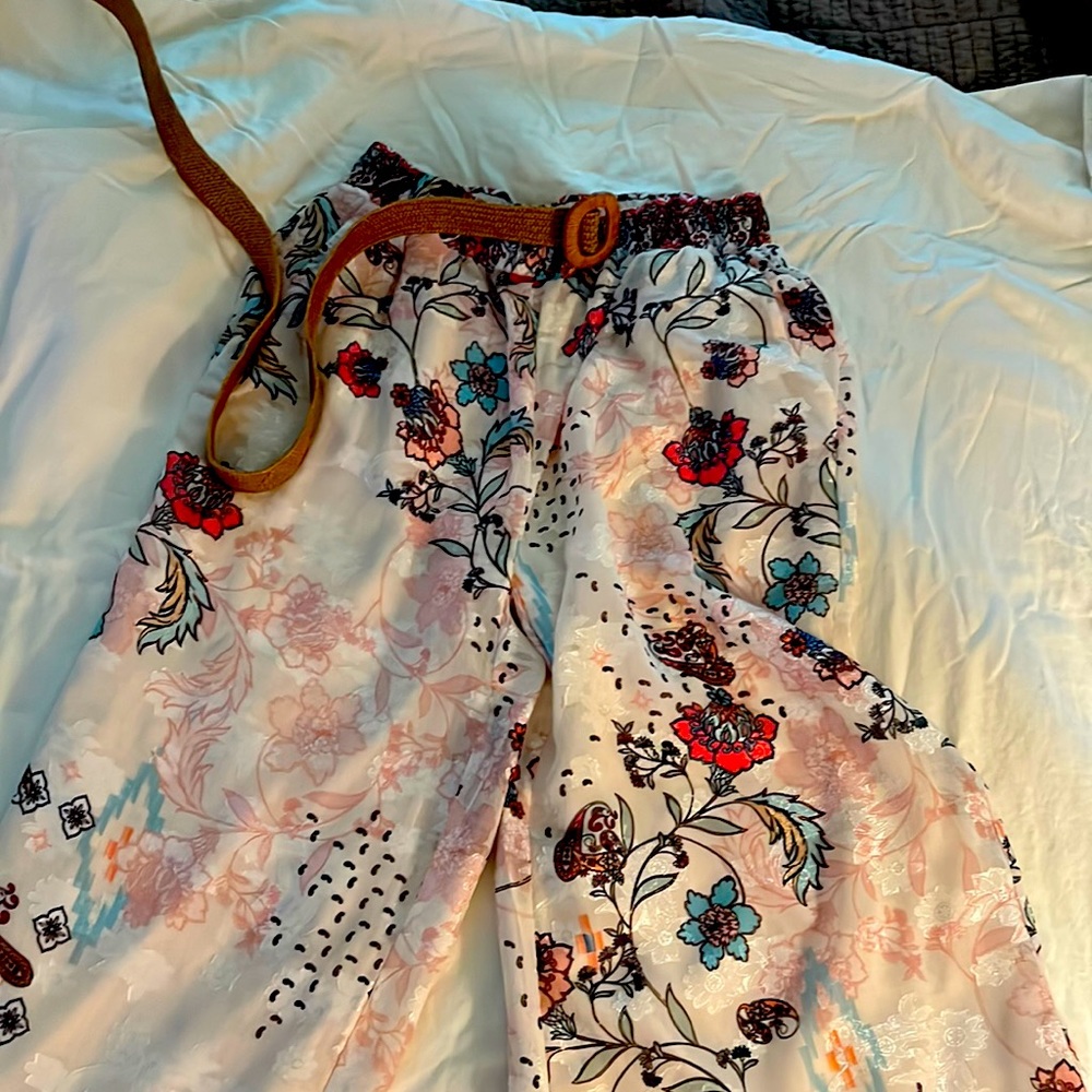 Fully-Lined Palazzo Pants